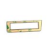 Compatible For Nikon D4 Small Protective LCD Display Screen Outer Window Glass Camera Parts + Tape view 3