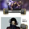 kuaidh Portable Speakers with Mini Diaphragm for Computers and Laptops Desktop view 3