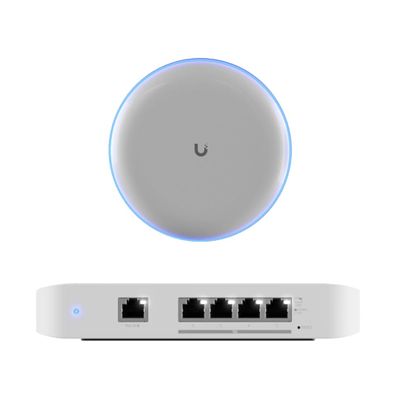 Whole Home Mesh Kit (UHM-101) - Flex 10GbE (Flex-XG) Switch + Building Bridge (UBB) | Seamless Multi-Building Gigabit WiFi & Ethernet Bundle