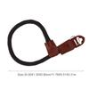 SHINEOFI Cotton PU Camera Wrist Strap Hand Strap for Outdoor Hiking Camping Photography Compatible with DSLR Action Mirrorless Cameras Black view 2