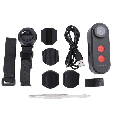 Bewinner Bike Camera with Tail Light, 140 Wide Angle Rear View Bike Camera Brake Taillight Adjustable, Video Lock, 1080P Prevent Shake & Water Proof Video Recorder for Motorcycle