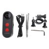 Bewinner Bike Camera with Tail Light, 140 Degree Wide Angle Cycling Rear View Dash Cam with Seatpost Mount, IPX6 Water Proof Loop Recording Anti Shake Video Recorder for Bike Motorcycle view 1
