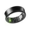 dyuanetec Ring D2 Smart Ring, Fitness/Sleep Tracker, Step Counting, Titanium IP68 Waterproof (Black, 9#) view 3