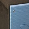 15" Single Vented Solo X Sub Box-All 1" MDF-Blue Super Weave Carbon Fiber Faceplate view 3