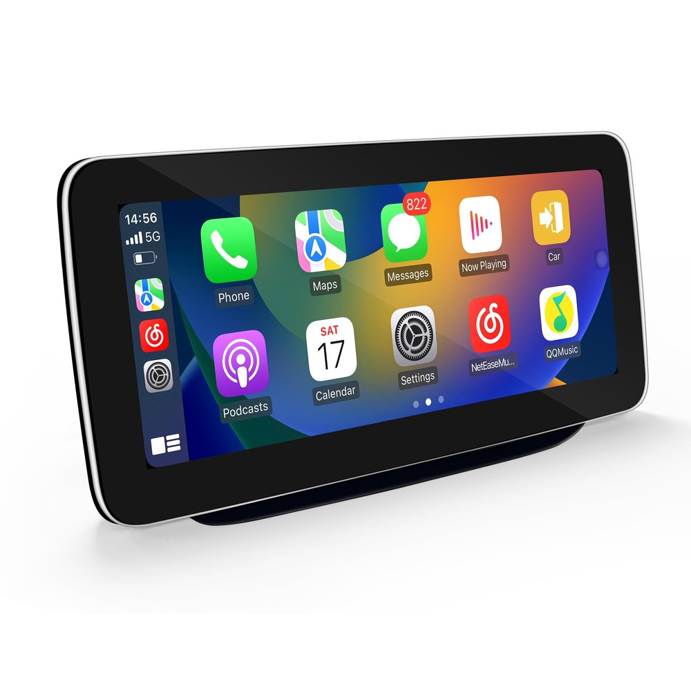 10.25 Inch Android Screen for Mercedes B Class W246 NTG 4.5/4.7,Wireless CarPlay,Android Auto,Screen Mirroring,Split Screen,Wi-Fi,Navigation,Music,Vehicle Cameras,Netflix Spotify TikTok YouTube,64GB
