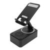 Dpofirs Nonslip Mobile Phone Stand, Speaker, Plays Music from U Disk, Stable Holder for Home Travel, ABS Material view 4