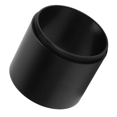 XUMIUZIY M48x0.75 Telescope Extension Tube, 40mm Aluminum Extender with Anti Reflection Thread for Astronomical Telescope Camera Accessory