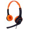 AUNMAS 3.5 Mm Jack with Split Sports, Stereo Foldable Headset with Comfortable Ear Muffs for Long Wear, Wired Childrens Head for Plane, Car, ABS+PVC Material view 3