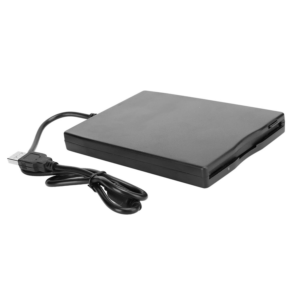 Keenso Lightweight External Removable Floppy Drive Disk USB 1.1/2.0/3.0 Compatible VistaXP/98 Users White