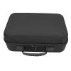 ASHATA Game Console Carrying Case, Protective Hard Shell Portable Travel Bag, with 2 Pockets 24 Game Card Slots and Detachable Shoulder Strap, for Traveling working (Black) view 1