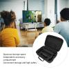 ASHATA Game Console Carrying Case, Protective Hard Shell Portable Travel Bag, with 2 Pockets 24 Game Card Slots and Detachable Shoulder Strap, for Traveling working (Black) view 3