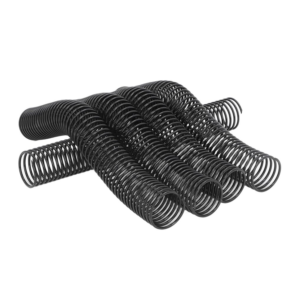 Keenso Plastic Spiral Binding Coil 38 Mm Diameter 310 Leaves Capacity for A4 Paper, 18 STCs for University Presentations