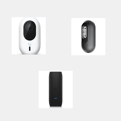 Smart Surveillance Bundle G6 Instant 4K WiFi Camera, AI Port & Floodlight Security Kit