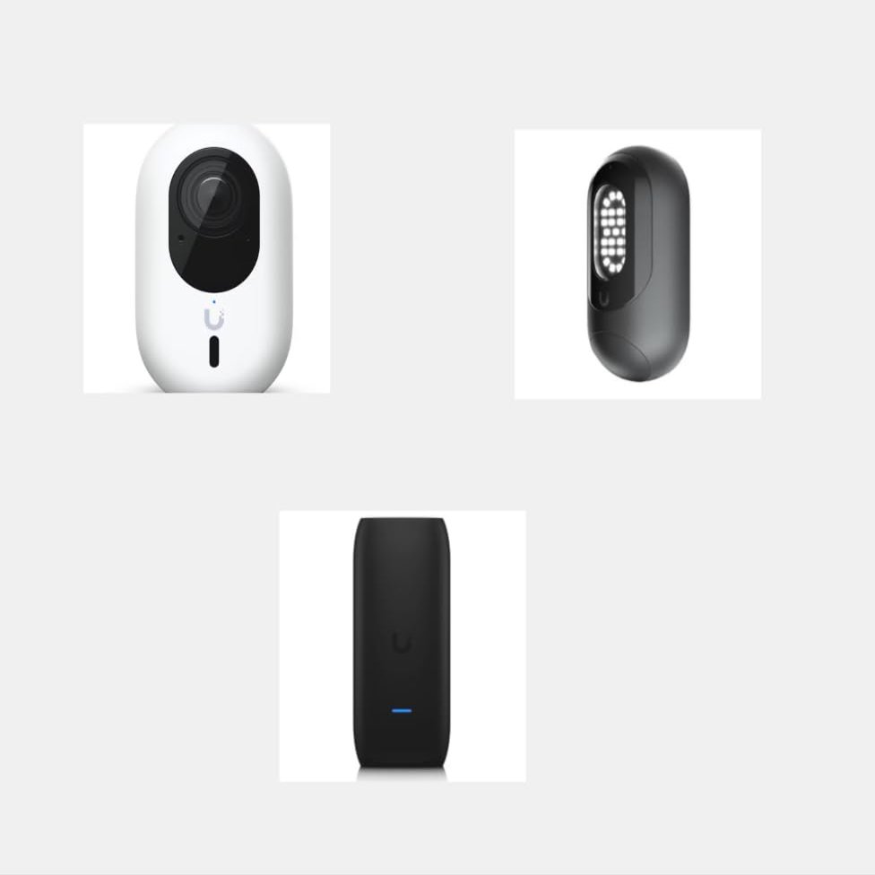 Smart Surveillance Bundle  G6 Instant 4K WiFi Camera, AI Port & Floodlight Security Kit
