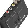 Keenso TV Link Modulator IR Extender with Adjustable Levels for CATV System, AV to The RF Converter for Settop Box Users, Black Plastic Material view 3