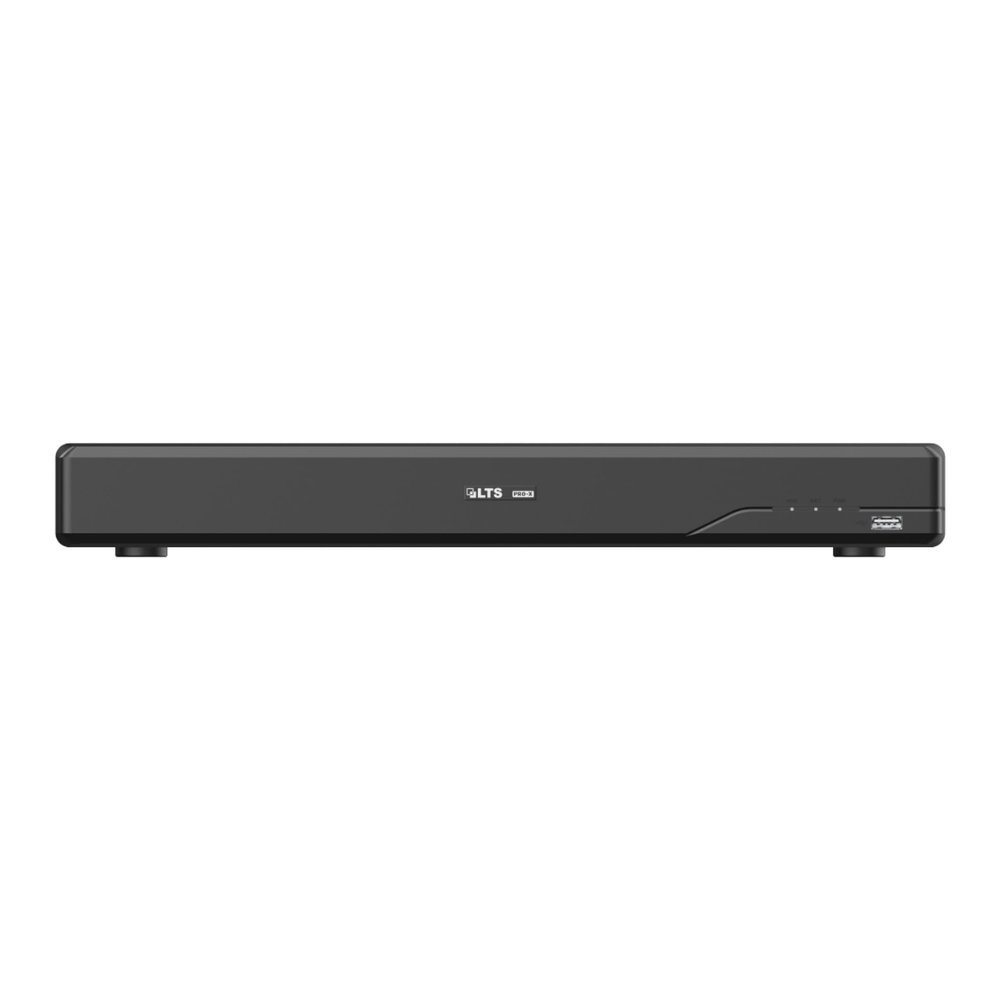 LTS LXN9216D-P16 Pro-X 16-Channel PoE NVR, 32MP Resolution, 2X SATA (No Hard Drive Included)