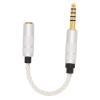 Keenso 4.4mm Gold Plated Male to 3.5mm Female Adapter Cord for NWWM1A - 15cm Length for Easy Use - Great for FIOM11 Sound Player view 3