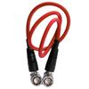 KONDOR BLUE | 18 12G SDI Right-Angle BNC Cable | 4K 60p Ultra-HD Video Transmission | Durable Cable for Cameras, Monitors & Wireless Transmitters | Red view 3