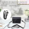 Bewinner Leather Camera Bag for Women, Crossbody Camera Case, DSLR Shoulder Bag with Adjustable Strap Removable Padded Dividers for Travel Work Shopping view 3