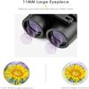 40x22 Binoculars  HD High-Powered Outdoor Folding Telescope with BAK4 Prism, 2000m/20000m Wide-Angle Vision, Compact and Lightweight view 2