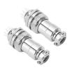 12 Pin Aviation Ector Plug and Socket Set, Zinc y Electl Ector, 20mm Opening Size with Silver Plated Copper s, AC for Data Acquisition and Control view 2