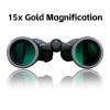 15X50 Professional Waterproof Binoculars for Outdoor Hunting, Camping, Bird Watching, and Hiking - Powerful Telescope with Dual Focus view 2