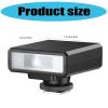 JINPIAOPIAO Portable F12 Flashing Adjustable Flashing Light 6000K for DSLR Digital Camera Outdoor Photography Accessories view 4