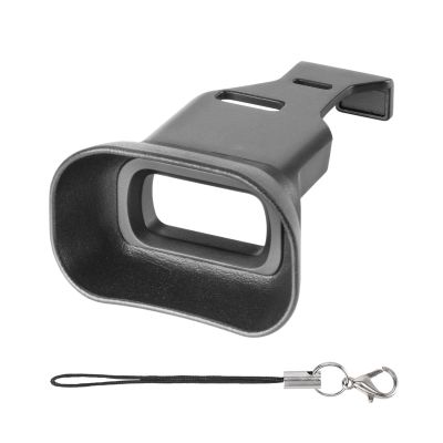 JINPIAOPIAO Soft Silicone Viewfinder for A7C II A7CR Camera Enhances Stability Comfort with Anti Loss Lanyard