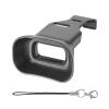 JINPIAOPIAO Soft Silicone Viewfinder for A7C II A7CR Camera Enhances Stability Comfort with Anti Loss Lanyard view 1