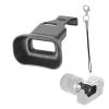JINPIAOPIAO Soft Silicone Viewfinder for A7C II A7CR Camera Enhances Stability Comfort with Anti Loss Lanyard view 2