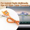 4G 20P SIM Card Slot Adapter Cable Connector for Android Car Stereo Radio Head Unit, Network Functions, for In-Dash Navigation Systems view 3