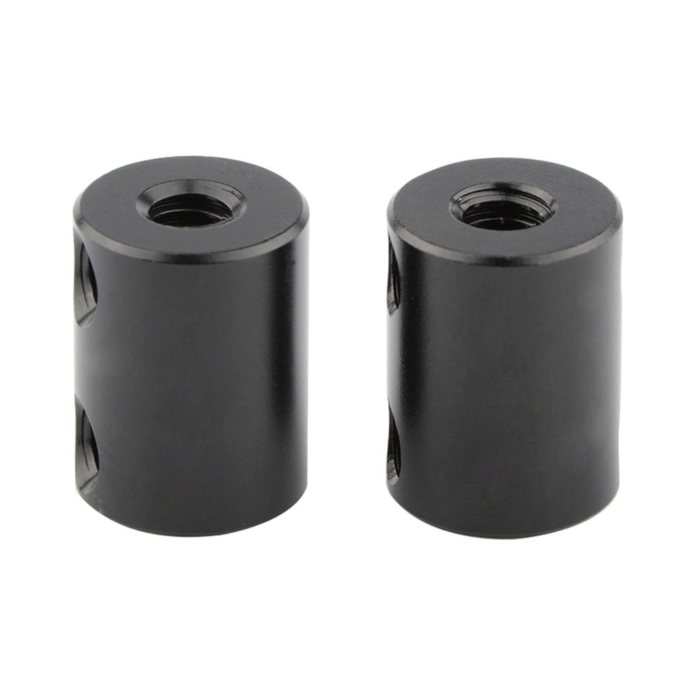 JINPIAOPIAO Pack of 2 Mounting Spacers Adjustable Aluminum Alloy 15mm Tubes for Camera Height with 1/4-20 Threads
