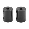 JINPIAOPIAO Pack of 2 Mounting Spacers Adjustable Aluminum Alloy 15mm Tubes for Camera Height with 1/4-20 Threads view 1
