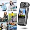 JINPIAOPIAO Wearable Body Camera with Real Time and 8Hrs for Outdoor view 2