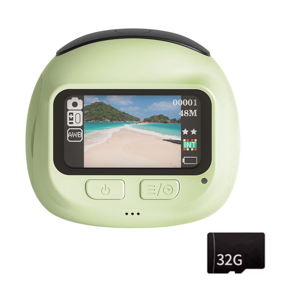 JINPIAOPIAO Extreme Transportable 38g Camera with 720P Video Registering and Constructed in Sieves for Learners Youths