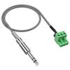 XMSJSIY 6.35mm TRS to 3-pin Phoenix Audio Cable-0.5M/1.6FT view 1