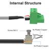 XMSJSIY 6.35mm TRS to 3-pin Phoenix Audio Cable-0.5M/1.6FT view 4