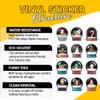 12 Pcs Christmas Snow Globe Stickers Set, Cute Holiday Vinyl Decals Featuring Santa, Reindeer, Snowman, Elf, and Gifts, Waterproof Winter Stickers for Laptop, Bottle, Notebook, Scrapbook 2 Inches view 3