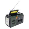 SASKATE Emergency Radio Portable AM FM NOAA Weather Radio with 30000mAh Power Bank Hand Crank Solar Charging SOS Alert Flashlight Compass Reading Light for Outdoor Camping Survival view 2