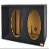 15 in Dual Vented Subwoofer Box for Digital Designs- Power Tuned 2500-9500-9900-Z3 & Z4 Subwoofers - All 1 in Enclosure-Extra Bracing - Proudly USA Built view 1