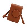 LiebeWH Retro Camera Protection Bag for Mini with Adjustable Shoulder Strap, Fit Design for Precise Camera Protection, Ideal Birthday (Brown) view 4