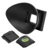 Acouto 22mm Viewfinder Eyecup 5D2 5D 6D - Rubber Eyepiece Eyecup with Top Cold Shoe Cover - Camera Viewfinder ElectronicsCamera & PhotoAccessoriesViewfinders view 1