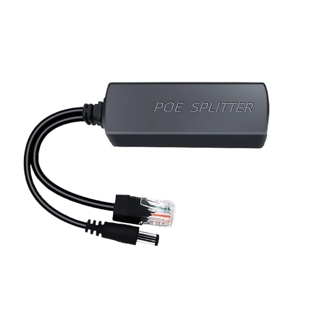 48V to 12V POE Splitter 10/100Mbps with IEEE 802.3af/at Active Ethernet Adapter(Isolation Type)