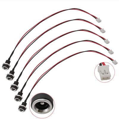 Dc Power Jack Socket Barrel 60Pcs 5.5 x 2.1mm DC Power Female to JST PH 2.0 2 Pin Male Wire Cable Connector 2.1 * 5.5 DC Socket DC-022B 26AWG Wire 20cm for Mp3 Phone Audio Video Etc