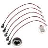 Dc Power Jack Socket Barrel 60Pcs 5.5 x 2.1mm DC Power Female to JST PH 2.0 2 Pin Male Wire Cable Connector 2.1 * 5.5 DC Socket DC-022B 26AWG Wire 20cm for Mp3 Phone Audio Video Etc view 1