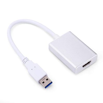 EBTOOLS 1080P Converter Cable Adapter for PC - USB 3.0 Input, 1.3b Output, Supports MirroringDisplay Expansion Functions