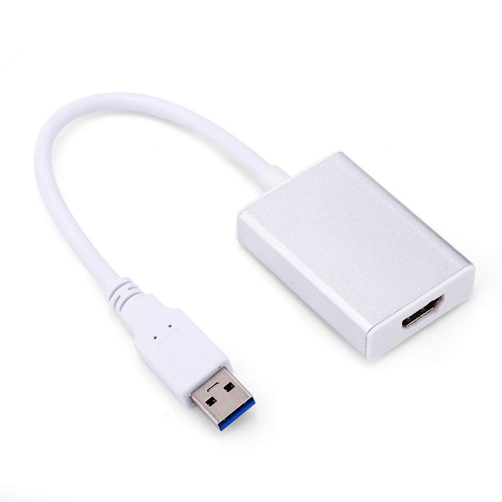 EBTOOLS 1080P Converter Cable Adapter for PC - USB 3.0 Input, 1.3b Output, Supports MirroringDisplay Expansion Functions