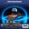 360 Dash Cam 1080P Car Camera, 4 Channel 3 Inch Front and Rear Left Right Full View Dashcam with WiFi & App Control, Night Vision, G-Sensor, Loop Recording, 24/7 Parking Mode + 64GB TF Card view 4