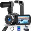 8K 64MP Camcorder Video Camera 18X Digital Zoom YouTube Vlogging Camera Webcam IR Night Vision WiFi 3.0Touch Screen Camcorders with Microphone (Renewed) view 1