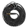 1.5m/5ft Long IEM Cable 2Pin, KBEAR ST16 Max Black in Ear Monitor Cable Earbud Wire, 16-Strand SPC HiFi Headphone Cable for Truthear x Crinacle Zero, Moondrop Blessing3, Kiwi Orchestra Lite etc view 1